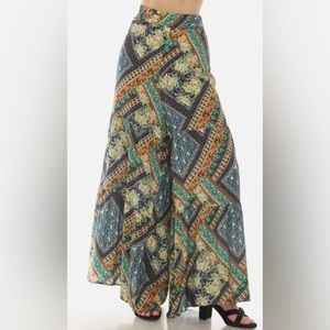 JOHNNY WAS PLUS RIVERA TIERED PANTS